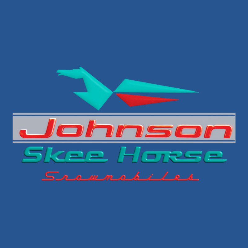 Johnson Skee Horse Vintage Snomobiles Ladies Fitted T-Shirt by filesphomp | Artistshot