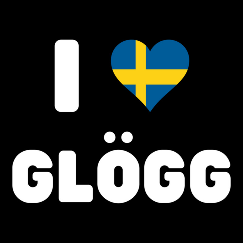 I Love GlÖgg Sweden Flag Heart Swedish Mulled Win Zipper Hoodie | Artistshot