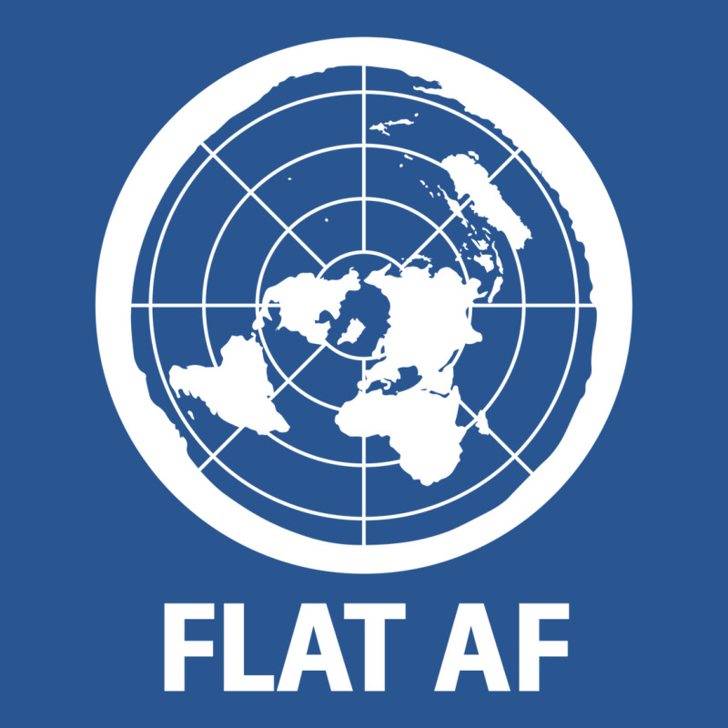 Flat Af Flat Earth Society T-Shirt by winkleslifkos | Artistshot