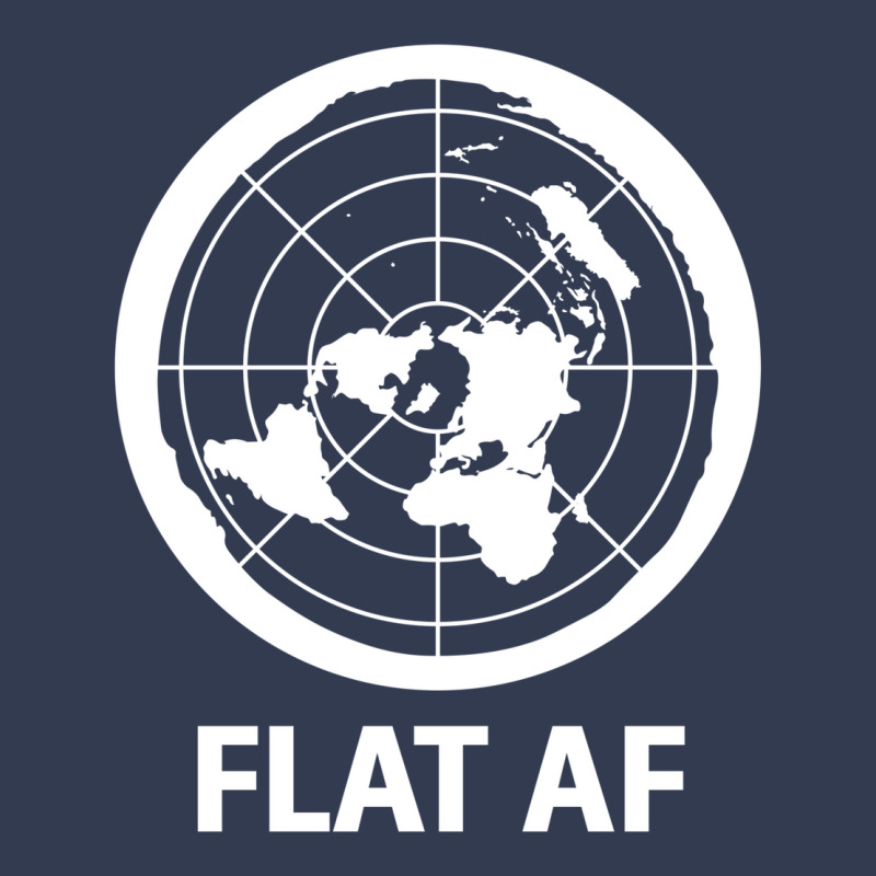 Flat Af Flat Earth Society V-Neck Tee by winkleslifkos | Artistshot