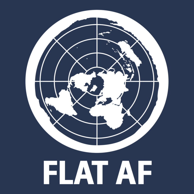 Flat Af Flat Earth Society Men Denim Jacket by winkleslifkos | Artistshot