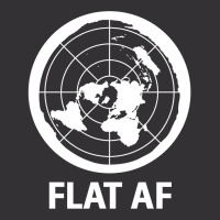 Flat Af Flat Earth Society Vintage Hoodie | Artistshot