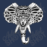 Elephant Ornate Men Denim Jacket | Artistshot