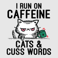 I Run On Caffeine, Cats & Cuss Words   Coffee, Cat Unisex Jogger | Artistshot