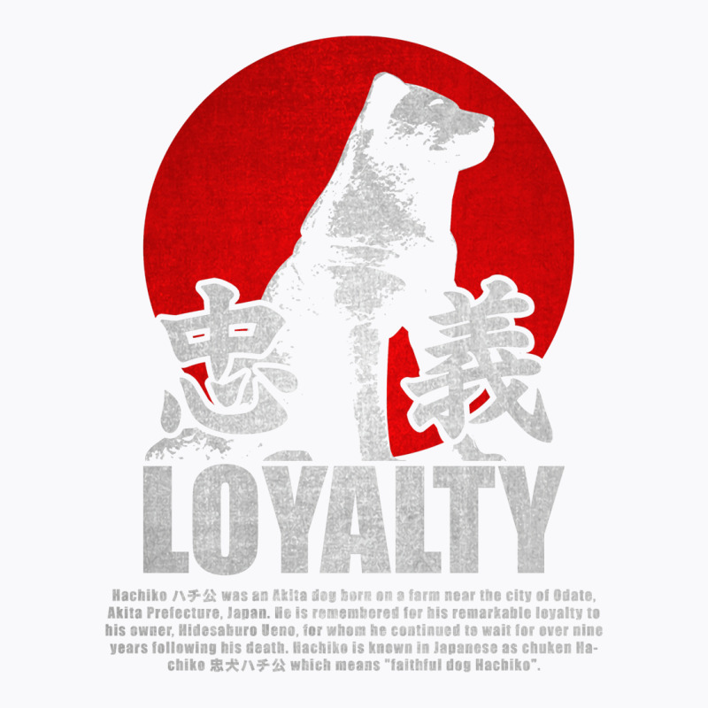 Hachiko Loyalty Dog T-Shirt by luelfeninao | Artistshot