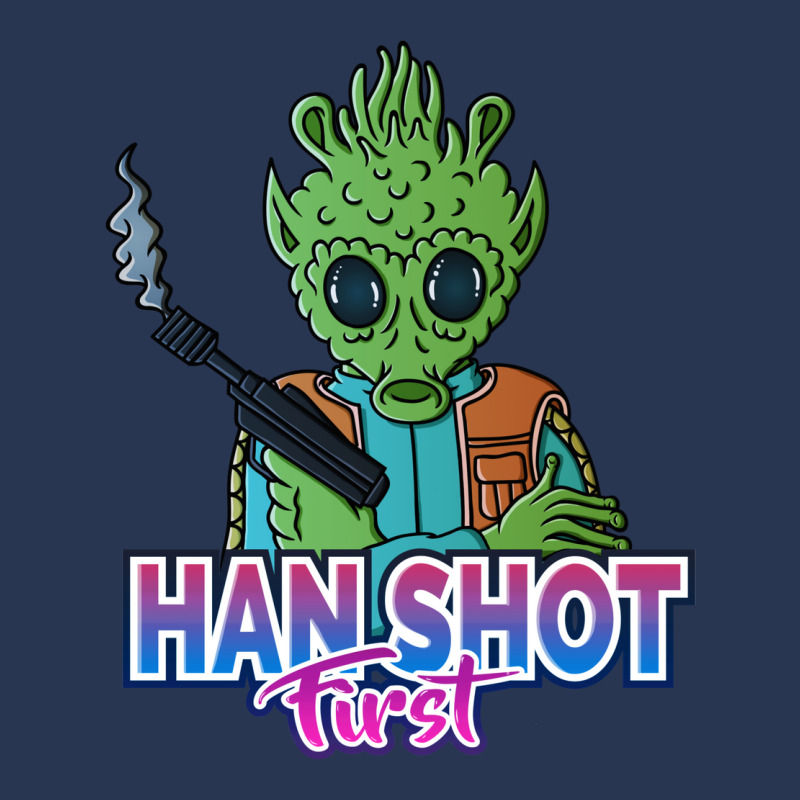 Han Shot First! Men Denim Jacket by luelfeninao | Artistshot