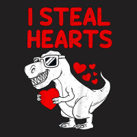 Kids I Steal Hearts T Rex Dino Valentines Day Todd T-shirt | Artistshot