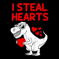 Kids I Steal Hearts T Rex Dino Valentines Day Todd V-neck Tee | Artistshot