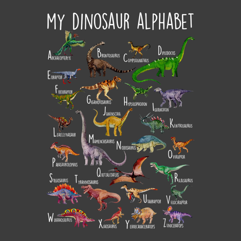 Types Of Dinosaurs Alphabet A Z Abc Dino Rex Ident Men's Polo Shirt | Artistshot