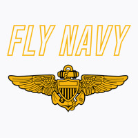 Fly Navy Sweatshirt Classic Navy Pilot Wings Sweat T-shirt | Artistshot