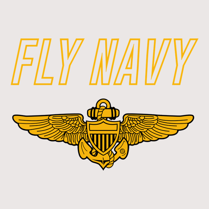 Fly Navy Sweatshirt Classic Navy Pilot Wings Sweat Pocket T-shirt | Artistshot