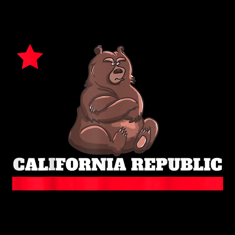 Funny California Republic State Flag Novelty Gift V-neck Tee | Artistshot