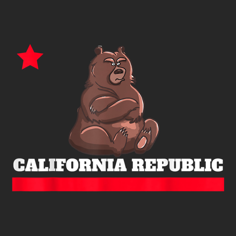 Funny California Republic State Flag Novelty Gift Men's T-shirt Pajama Set | Artistshot