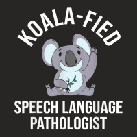 Koala Fied Speech Language Pathologist Speech Ther Ladies Fitted T-shirt | Artistshot