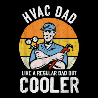 Mens Hvac Technician Dad But Cooler Funny Hvac Tec Cropped Hoodie | Artistshot