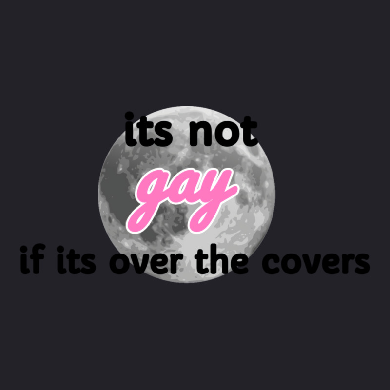 Its Not Gay If Its Over The Covers 1 Unisex Sherpa-Lined Denim Jacket by hismanmurschz | Artistshot