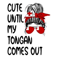 Funny Cute Until My Tongan Comes Out Pullover Hood Women's Pajamas Set | Artistshot