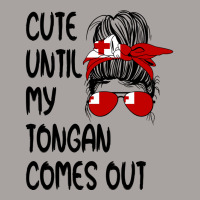 Funny Cute Until My Tongan Comes Out Pullover Hood Racerback Tank | Artistshot