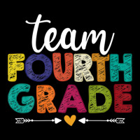 Team Fourth Grade Teacher Students Back To School Cropped Sweater | Artistshot