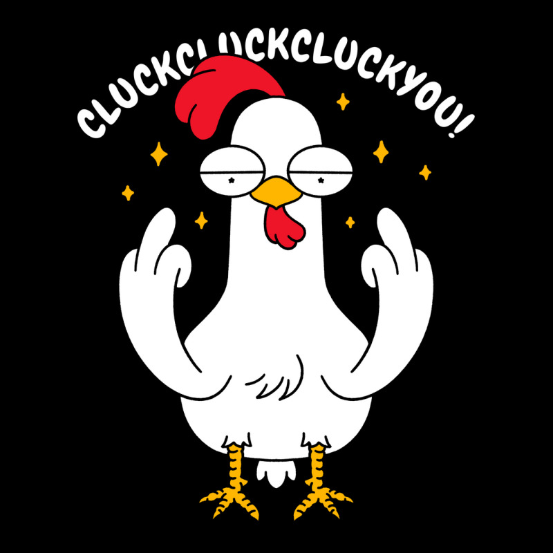 Cluckcluckcluckyou! Cropped Hoodie by Quilimo | Artistshot