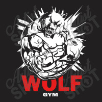 Wolf Gym Beast Power T-shirt | Artistshot