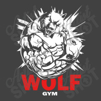 Wolf Gym Beast Power Vintage T-shirt | Artistshot