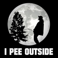 I Pee Outside I Love Peeing Outside Funny Camping Men's 3/4 Sleeve Pajama Set | Artistshot