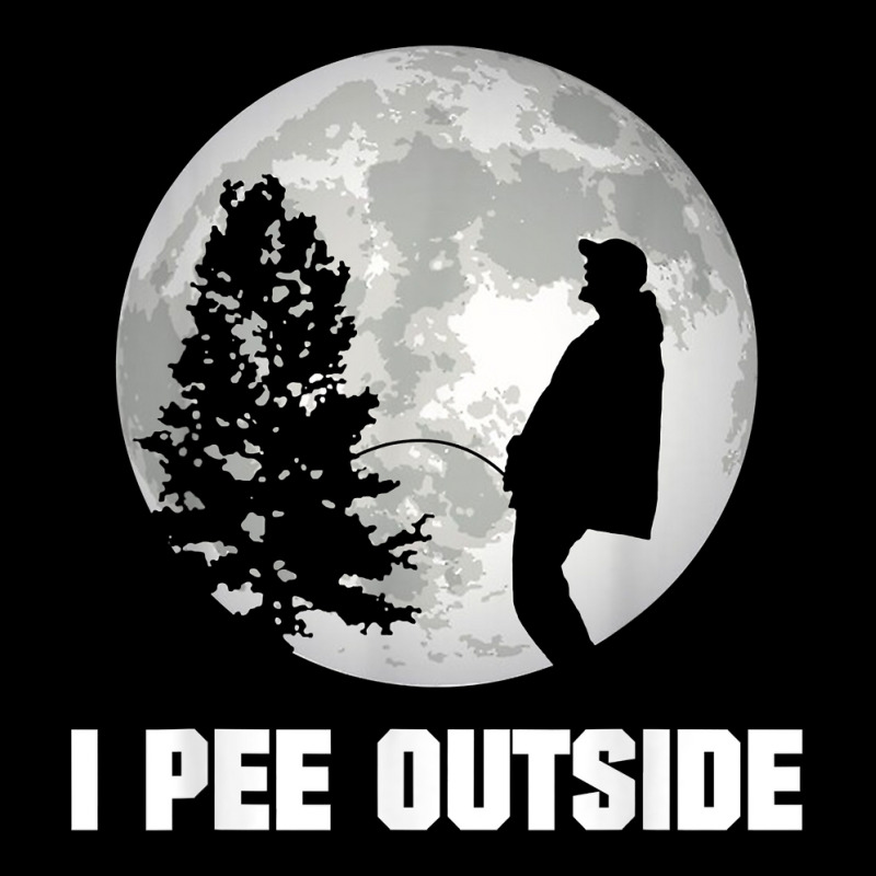 I Pee Outside I Love Peeing Outside Funny Camping Men's 3/4 Sleeve Pajama Set | Artistshot