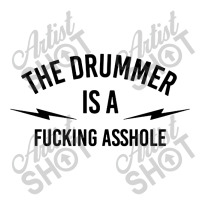 The Drummer Is A Fucking Asshole V-neck Tee | Artistshot