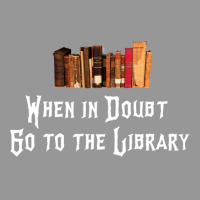 When In Doubt Go To The Library 56 Women's V-neck T-shirt | Artistshot