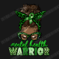 Mental Health Warrior Afro Messy Bun Flannel Shirt | Artistshot