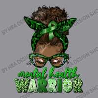 Mental Health Warrior Afro Messy Bun 3/4 Sleeve Shirt | Artistshot