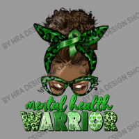 Mental Health Warrior Afro Messy Bun Round Patch | Artistshot