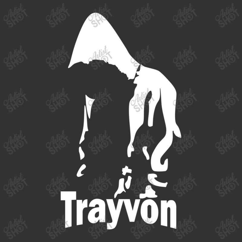 The Trayvon Martin Silhouette Design Vintage Hoodie | Artistshot