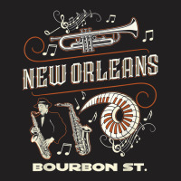 New Orleans Louisiana Jazz Festival Vintage T Shir T-shirt | Artistshot