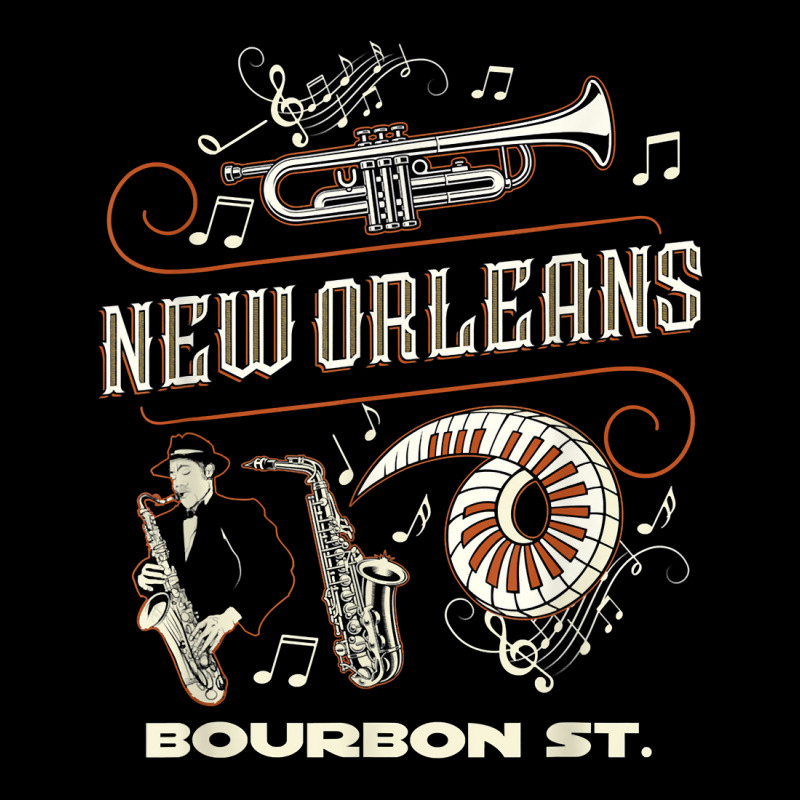 New Orleans Louisiana Jazz Festival Vintage T Shir V-neck Tee | Artistshot