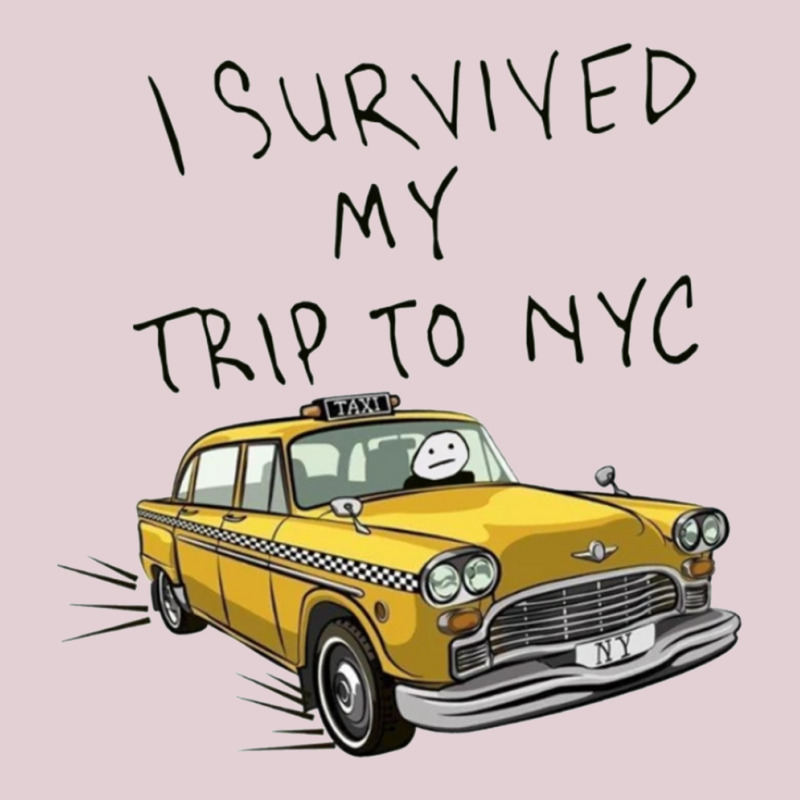 I Survived My Trip To Nyc Ladies Fitted T-Shirt by playbasketball | Artistshot