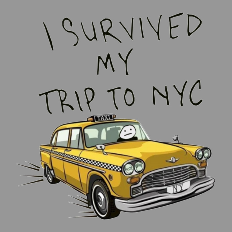 I Survived My Trip To Nyc Women's V-Neck T-Shirt by playbasketball | Artistshot