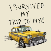 I Survived My Trip To Nyc Cropped Hoodie | Artistshot