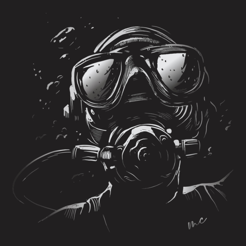 Diving Scuba Diver T Shirt T-shirt | Artistshot