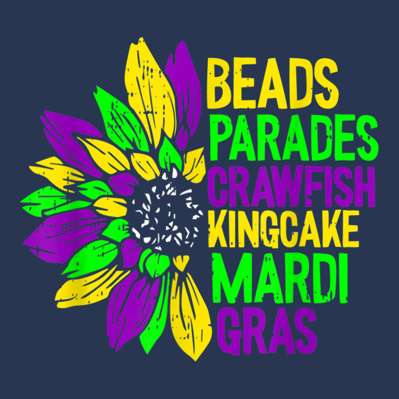 Beads Parades Crawfish Kingcake Mardi Gras Masquer Men Denim Jacket | Artistshot