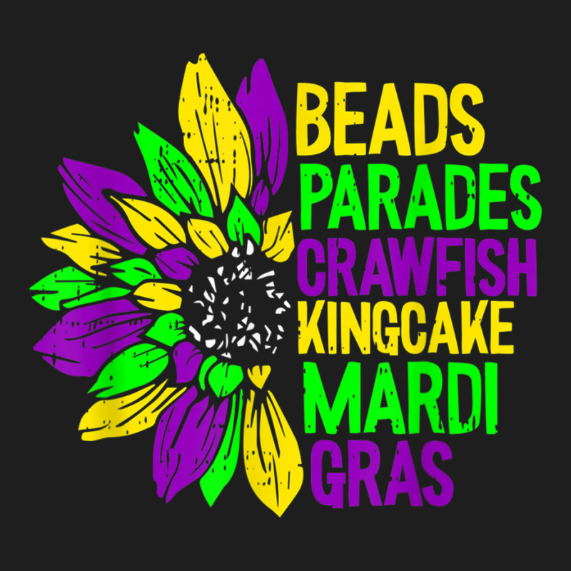 Beads Parades Crawfish Kingcake Mardi Gras Masquer Classic T-shirt | Artistshot