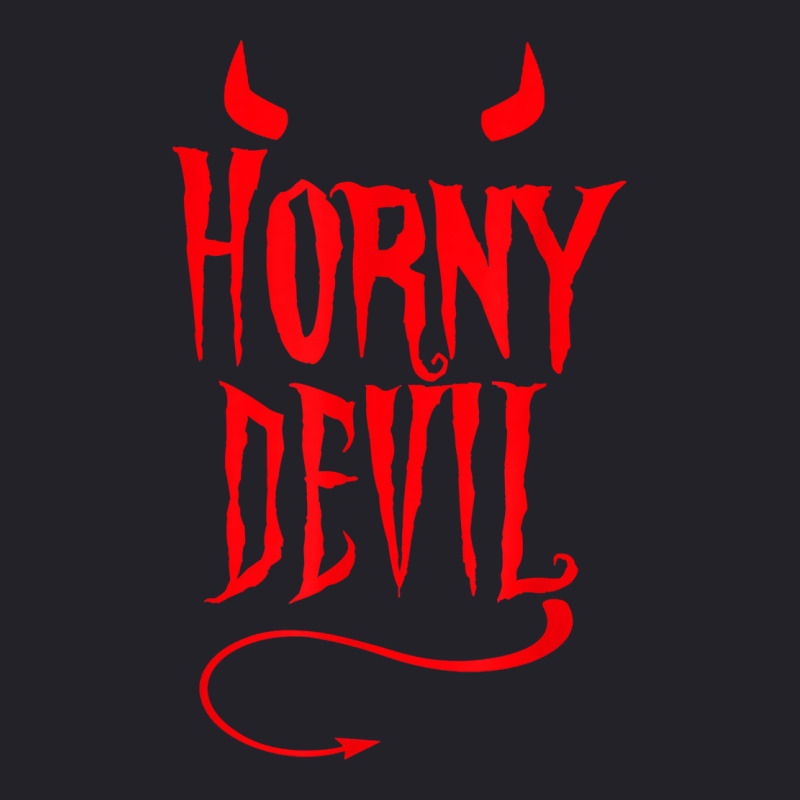 Horny Devil Sexy Sinner Horns Tail Adult Sinful Hu Unisex Sherpa-lined Denim Jacket | Artistshot