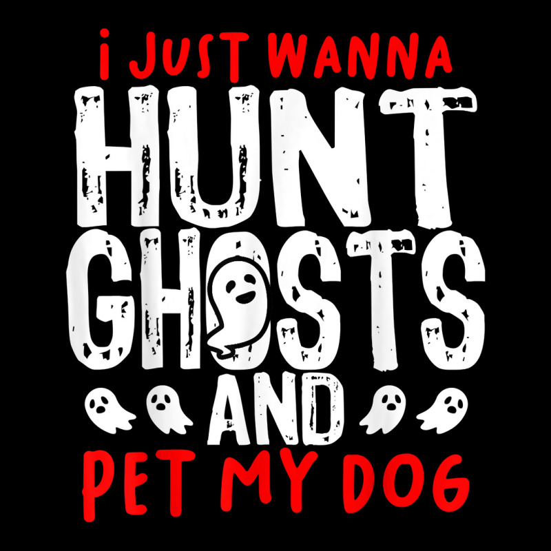 Ghost Hunter Paranormal Hunting Investigator Dog L Graphic T-shirt by kulowbu | Artistshot