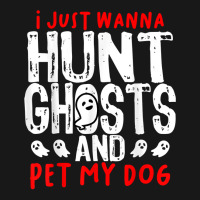 Ghost Hunter Paranormal Hunting Investigator Dog L Flannel Shirt | Artistshot