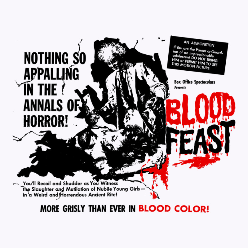 Blood Feast Vintage Horror Movie Poster Tank Top by salvanspiza3 | Artistshot