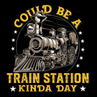 Could Be A Train Station Kinda Day T Shirt Long Sleeve Baby Bodysuit | Artistshot