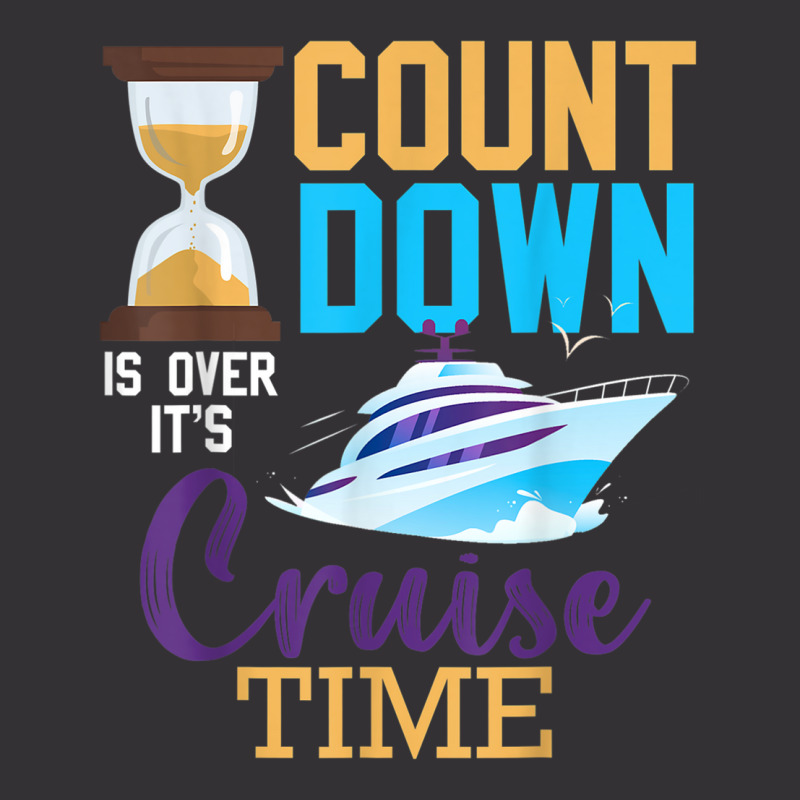 Countdown Is Over 2023 Cruise Time Cruising Trip M Vintage Hoodie And Short Set | Artistshot