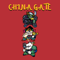 Retro Arcade China Gate   Vector Illustration T-shirt | Artistshot