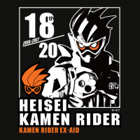 Kamen Rider Ex Aid Heisei Rider Anniversary Long S Scorecard Crop Tee | Artistshot